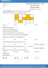 Đề kiểm tra giữa học kì 2 Toán 4 Cánh diều - Đề số 8